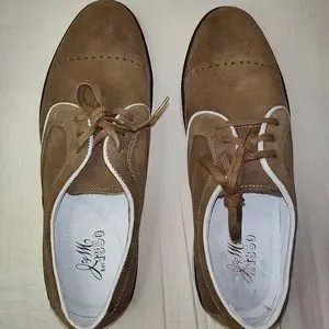 Johnston & Murphy Men\'s Casual Shoes Suede Brown WhiteMen\'s Size 9.5 Johnston & Murphy | Shoes | Johnston Murphy Mens Casual  main image 2